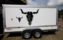 W:O:A - Outdoor Car Sticker - Bullhead - XXL (1,5x1,18m) – Bild 2