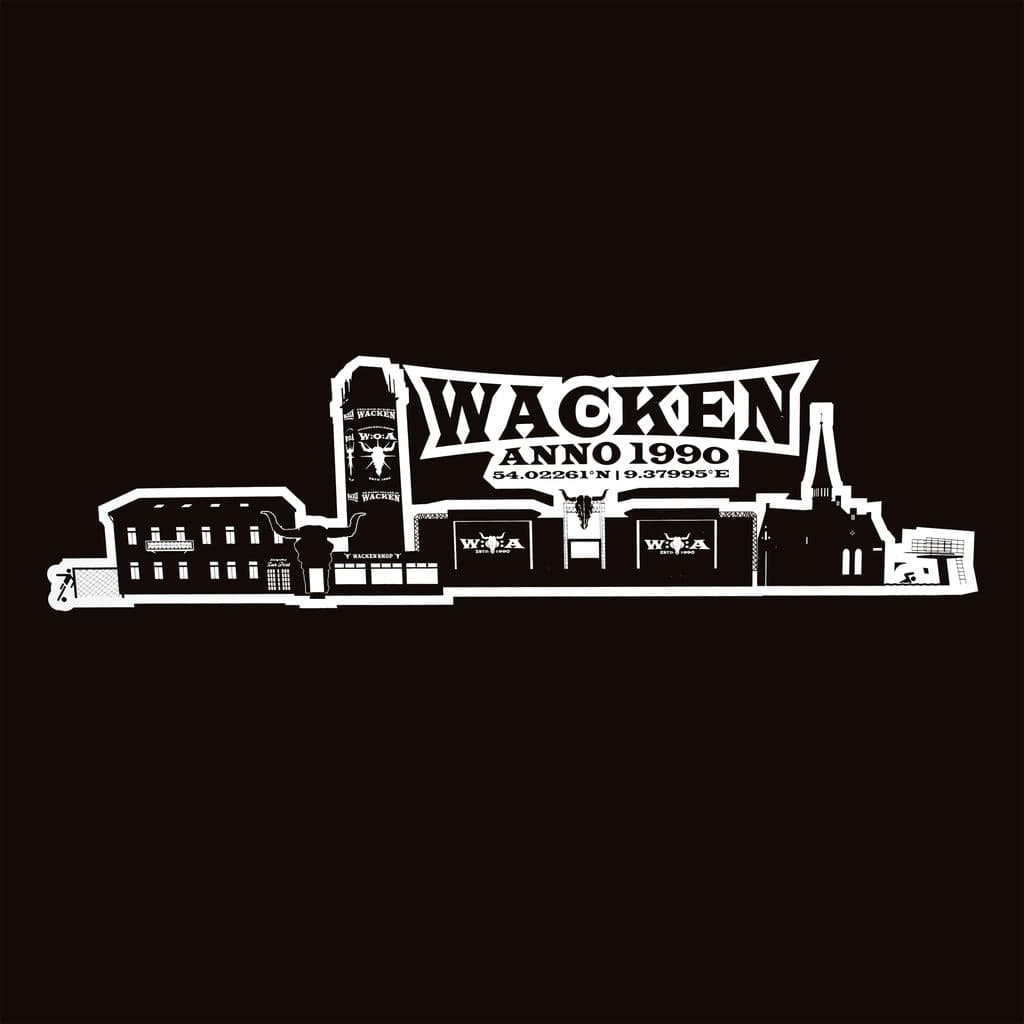 W:O:A - Heckscheibenaufkleber - Skyline