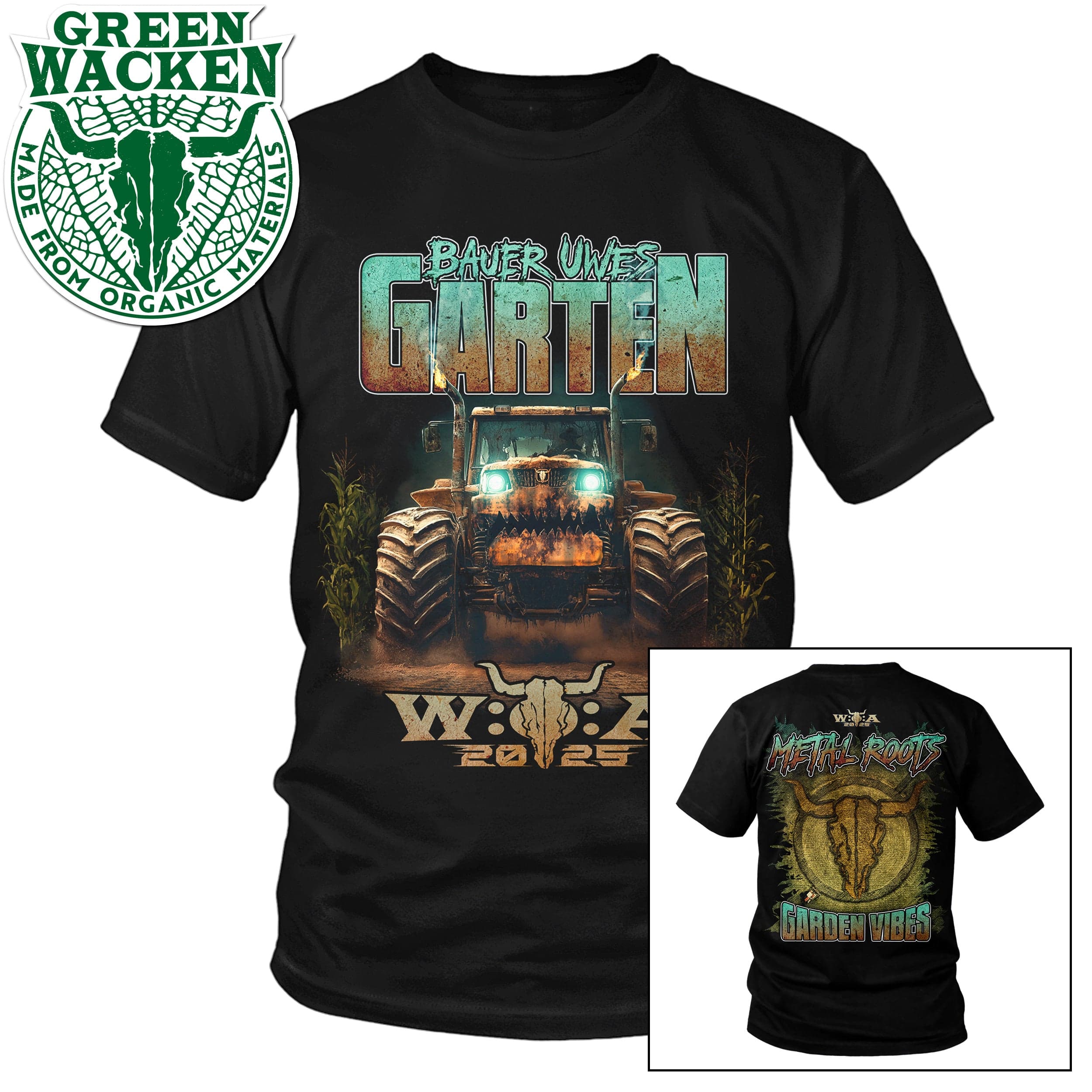 W:O:A -T-Shirt - Bauer Uwes Garten 2025