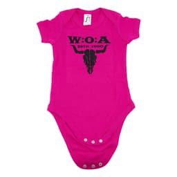 W:O:A - Baby Body - Logo - Fuchsia – Bild 1