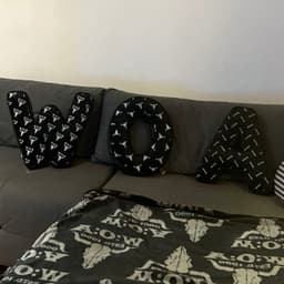 W:O:A - Buchstabenkissen - 3er Set – Bild 5