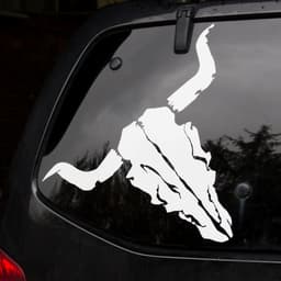 W:O:A - Outdoor Car Sticker - Bullhead - Small – Bild 2