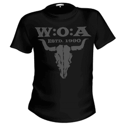 W:O:A - Tshirt - Logo Grau – Bild 2