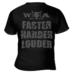 W:O:A - Tshirt - Logo Grau – Bild 3