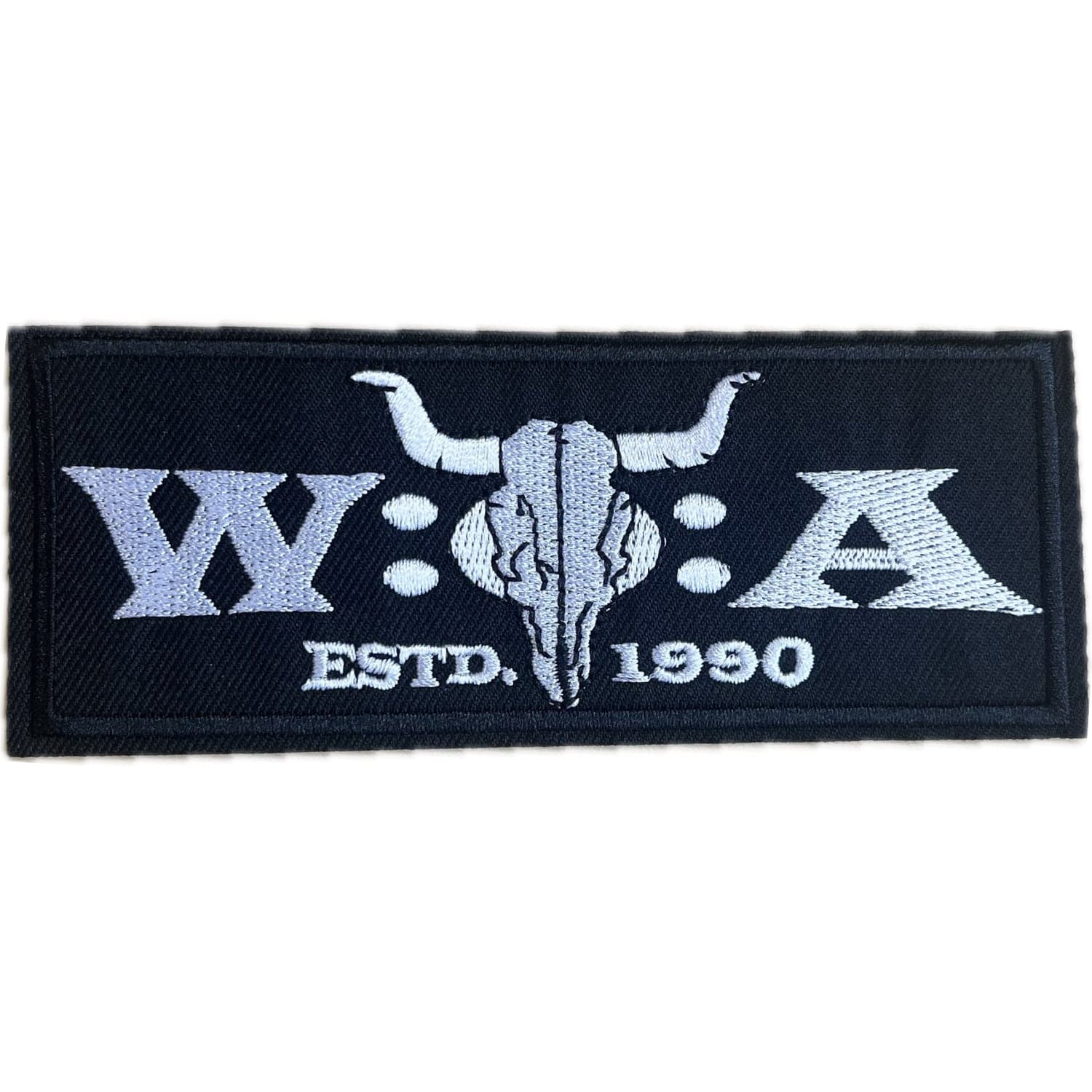 W:O:A - Patch - Querlogo Estd. 1990