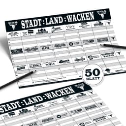 W:O:A - Stadt Land Wacken - Wissensspiel – Bild 5