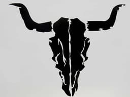 W:O:A - Outdoor Car Sticker - Bullhead - XXL (1,5x1,18m) – Bild 1