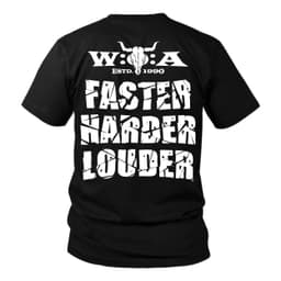 W:O:A - T-Shirt - Logo weiß – Bild 3