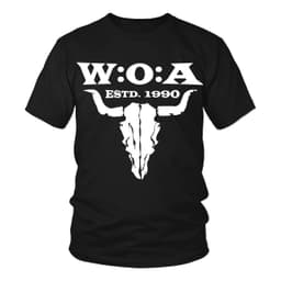 W:O:A - T-Shirt - Logo weiß – Bild 2