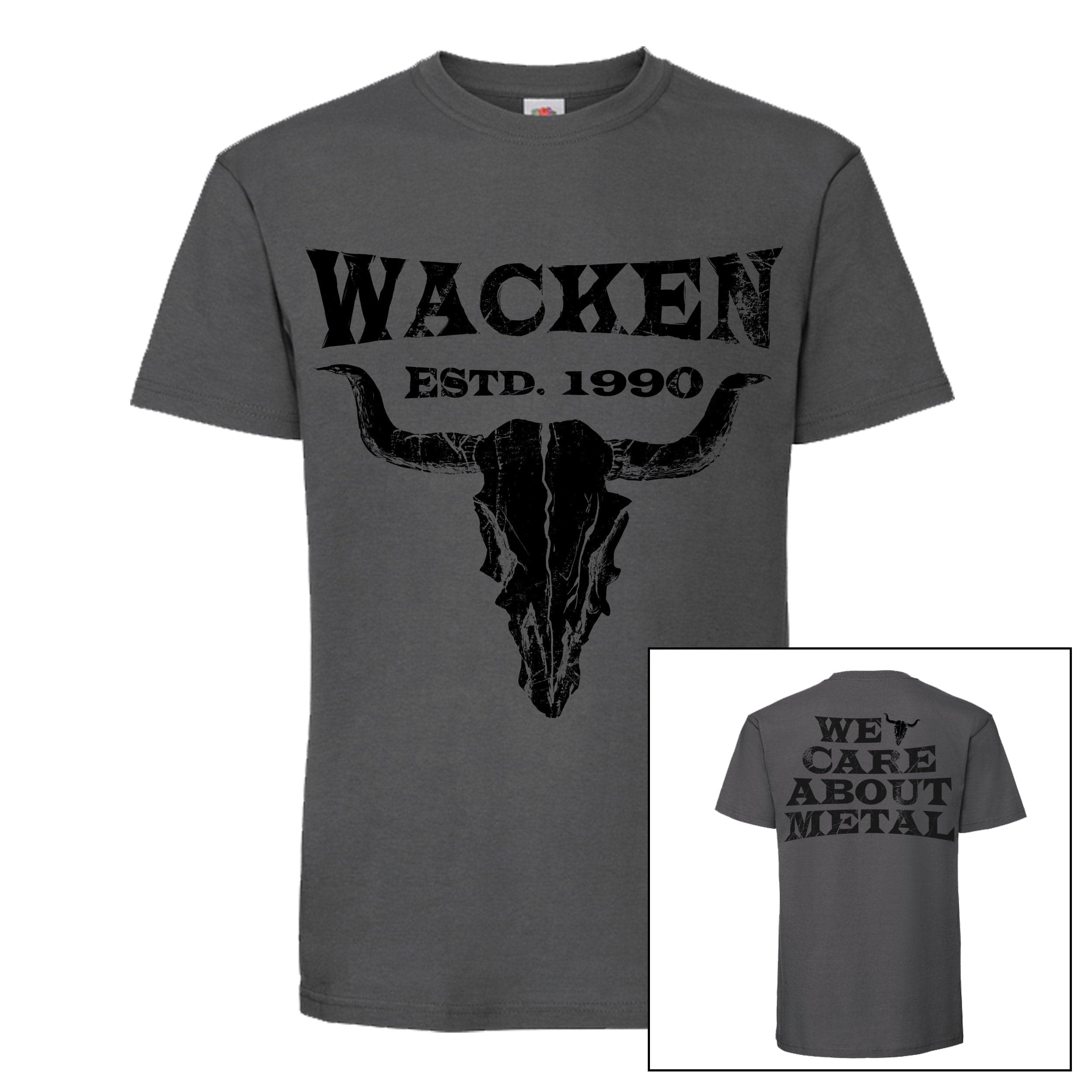 W:O:A - T-Shirt - We care about metal