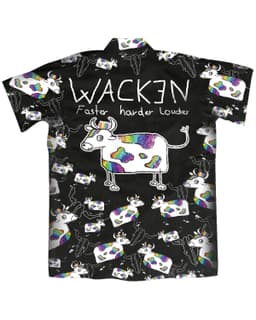 W:O:A - Hawaii Hemd - Rainbow Cow – Bild 2