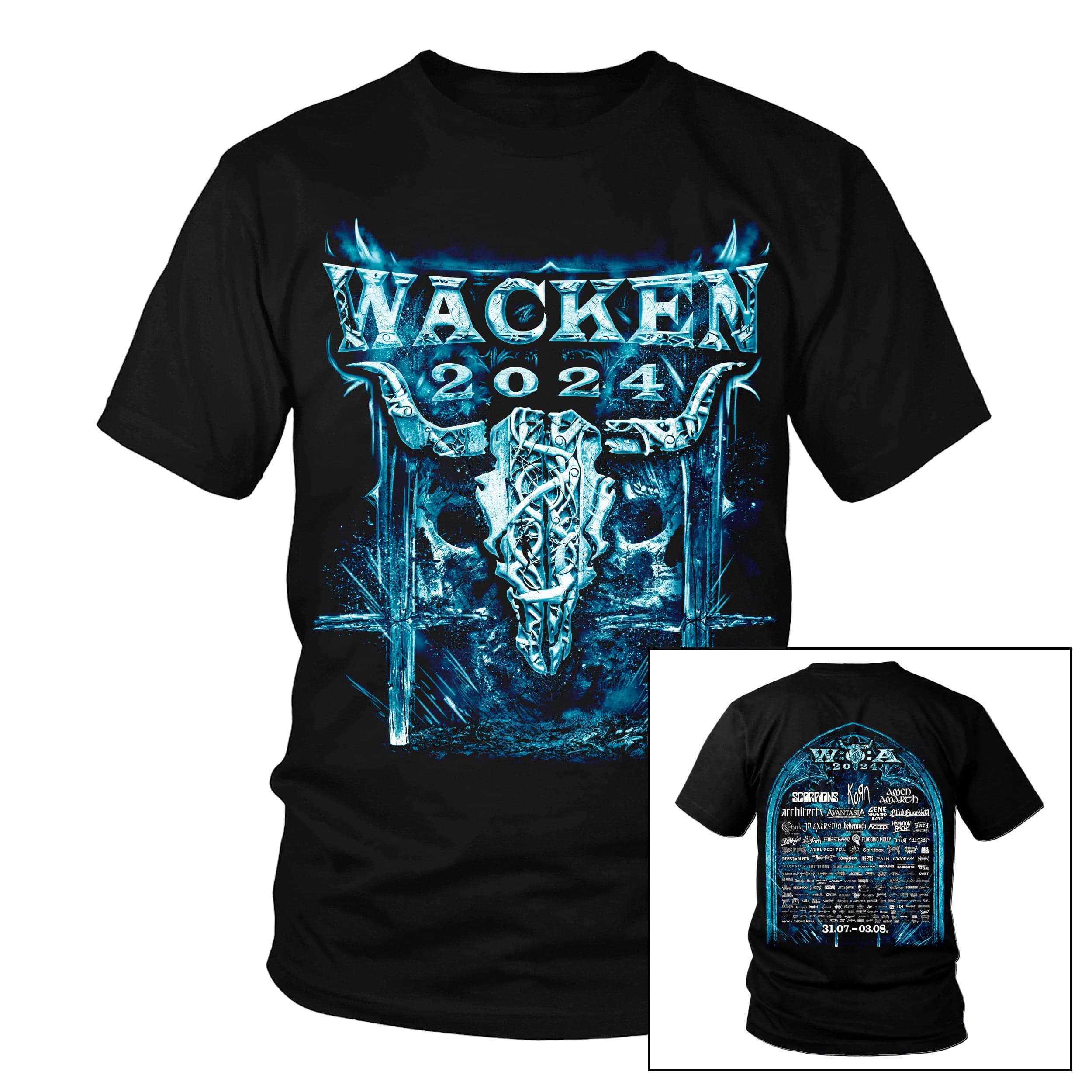 W:O:A - T-Shirt - Black 2024