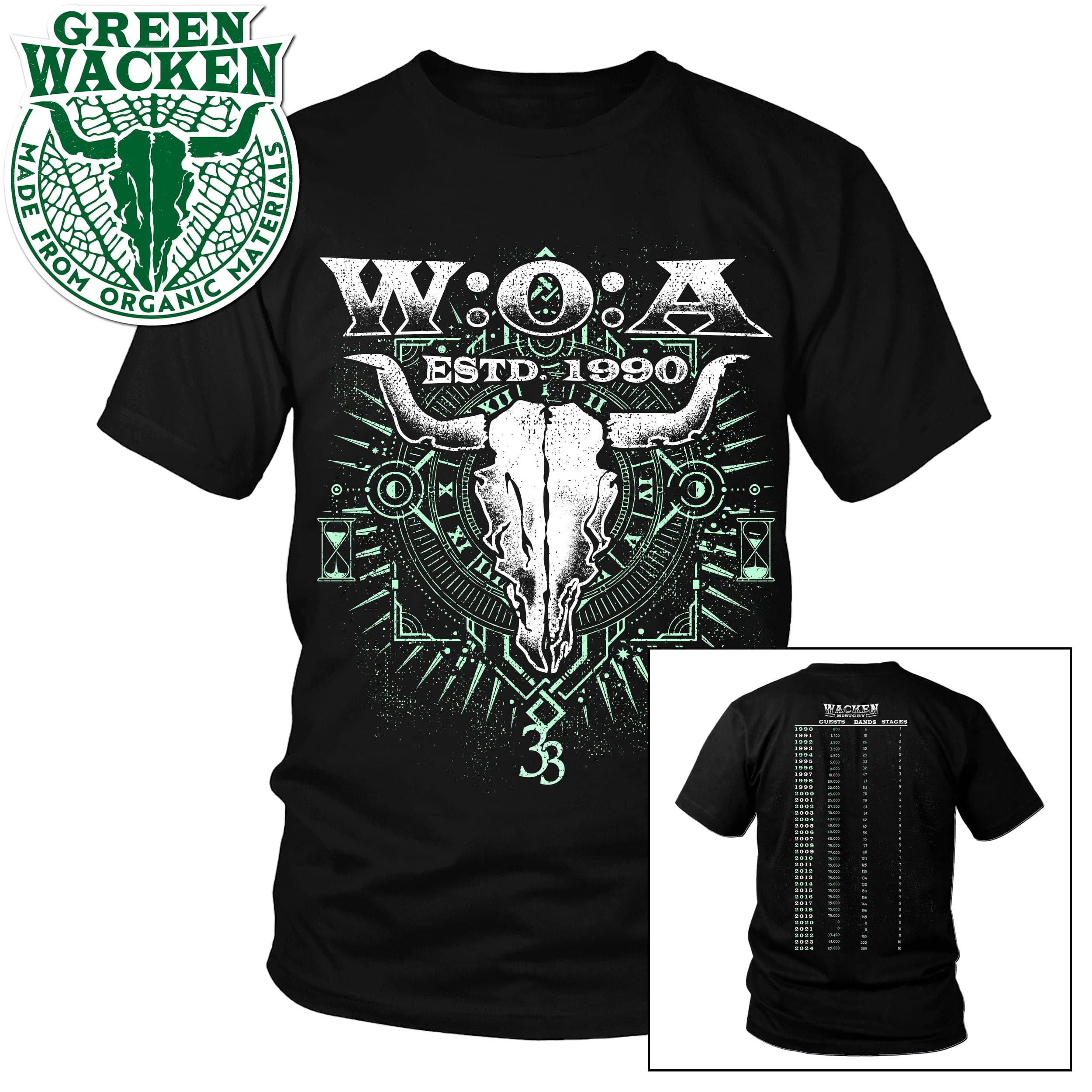 W:O:A - T-Shirt - History 2024