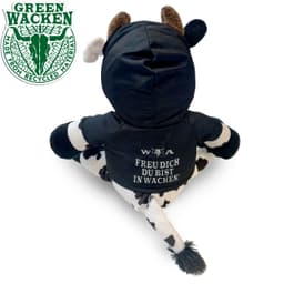 W:O:A - Plüschkuh mit Hoodie – Bild 3