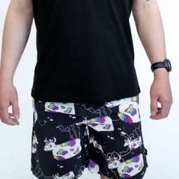 W:O:A - Badeshorts - Rainbow Cow – Bild 4