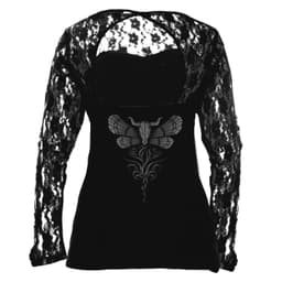 W:O:A - Girlie Mesh Top - Butterfly – Bild 6
