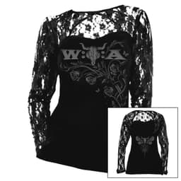 W:O:A - Girlie Mesh Top - Butterfly – Bild 5