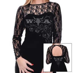 W:O:A - Girlie Mesh Top - Butterfly – Bild 1