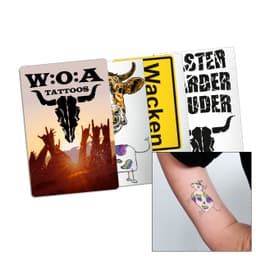 W:O:A - Klebetattoos - zeitlos – Bild 1