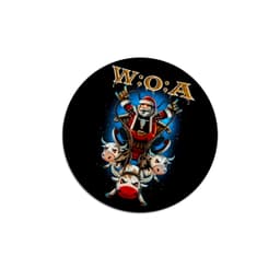 W:O:A - Sticker Set - Santa Cows – Bild 2