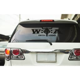 W:O:A - Car Sticker - ESTD. 1990 – Bild 1