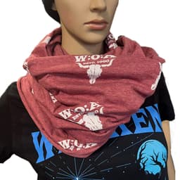 W:O:A - Loop-Schal - weinrot – Bild 1