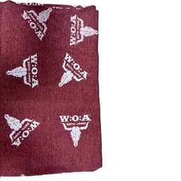 W:O:A - Loop-Schal - weinrot – Bild 3