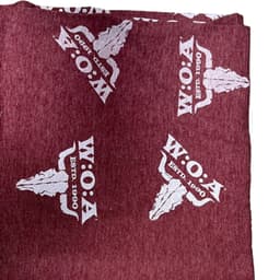 W:O:A - Loop-Schal - weinrot – Bild 4