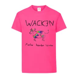 W:O:A - Kids T-Shirt - Rainbow Cow – Bild 2