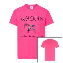 W:O:A - Kids T-Shirt - Rainbow Cow – Bild 1