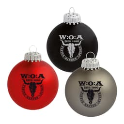 W:O:A - Weihnachtskugel - 3er Set – Bild 1
