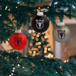 W:O:A - Weihnachtskugel - 3er Set – Bild 2