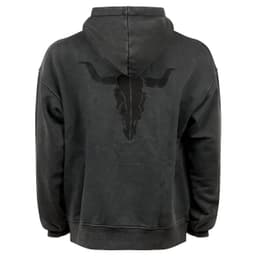 W:O:A - Oversized Hoodie - washed black – Bild 2