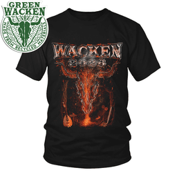 W:O:A - T-Shirt - Molten Skull – Bild 3