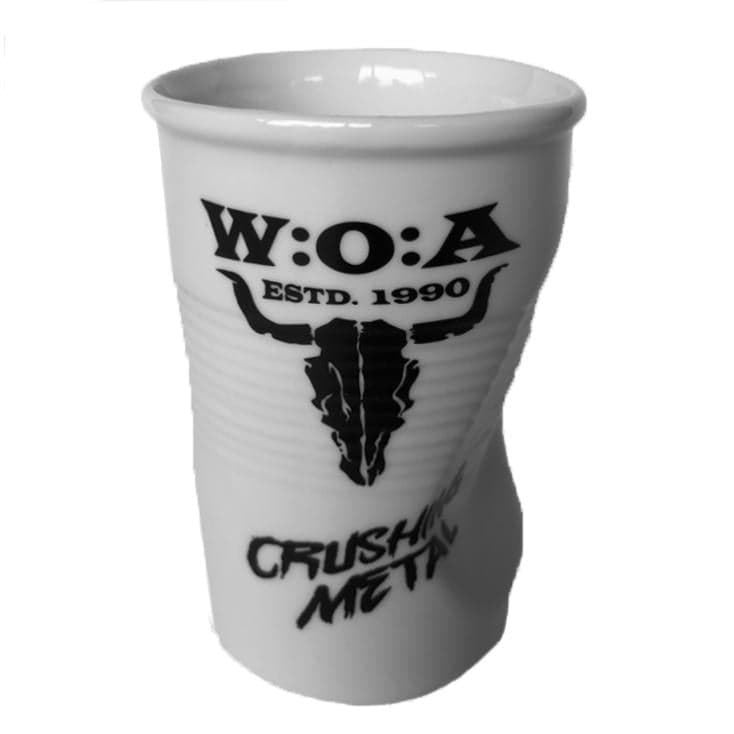 W:O:A - Knitterbecher - Crushing Metal