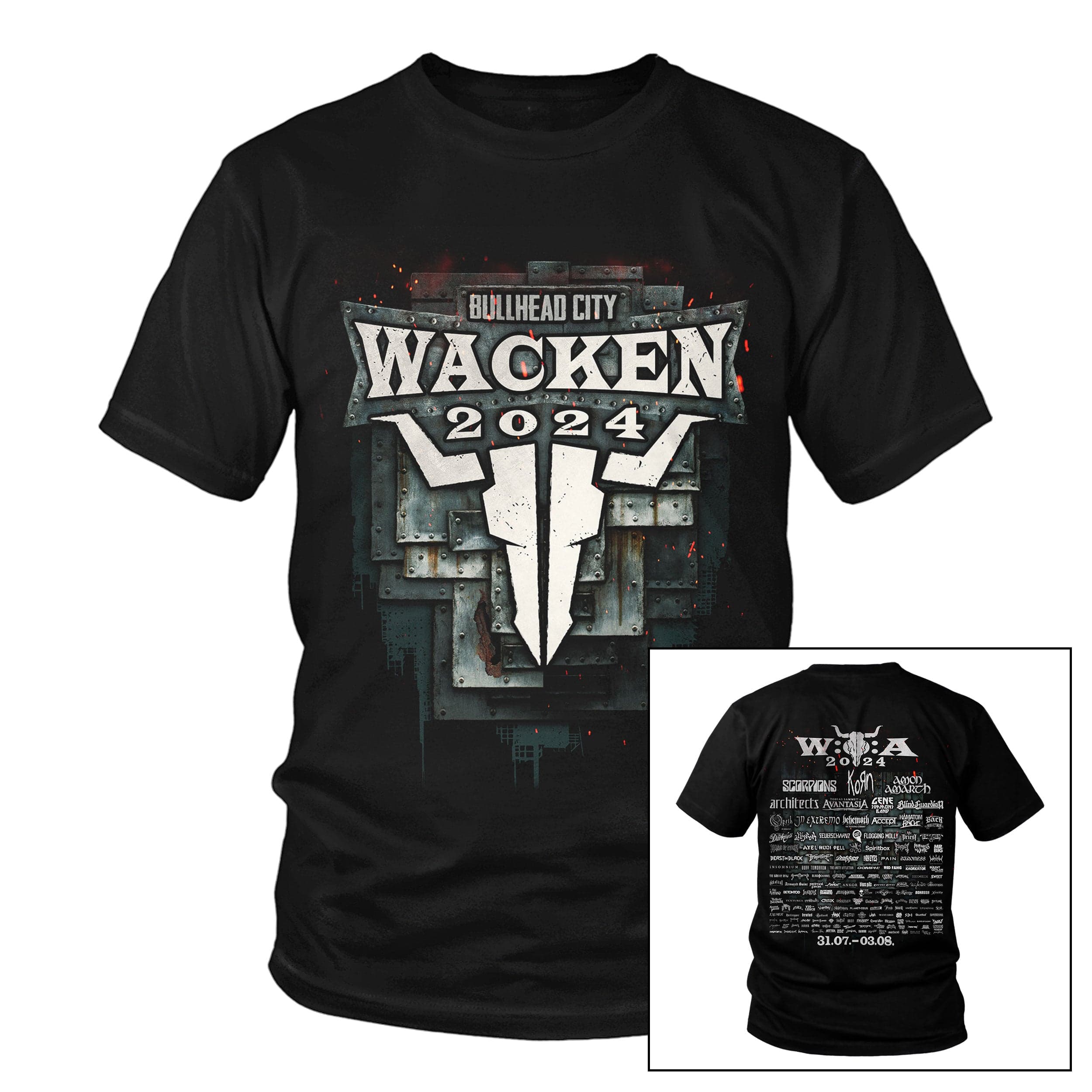 W:O:A - T-Shirt - Bullhead City 2024