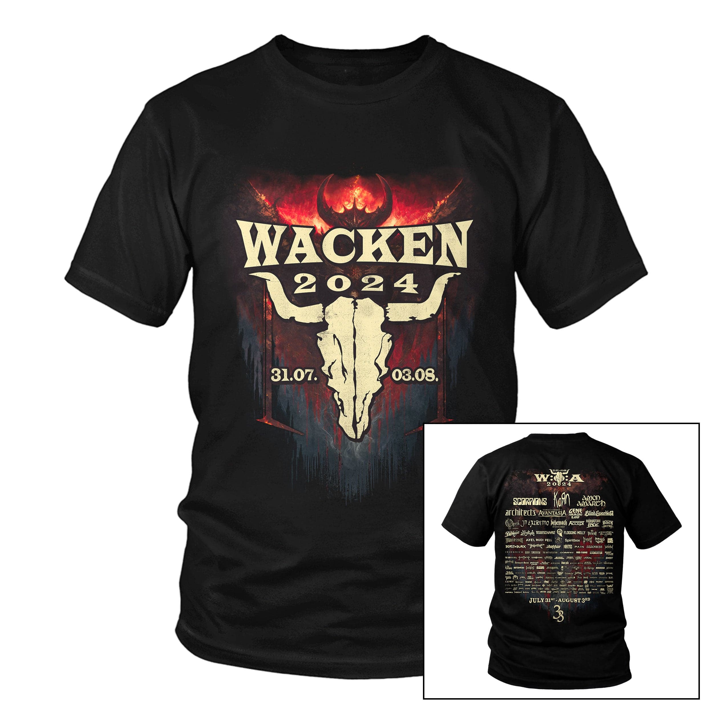 W:O:A - T-Shirt - Main 2024