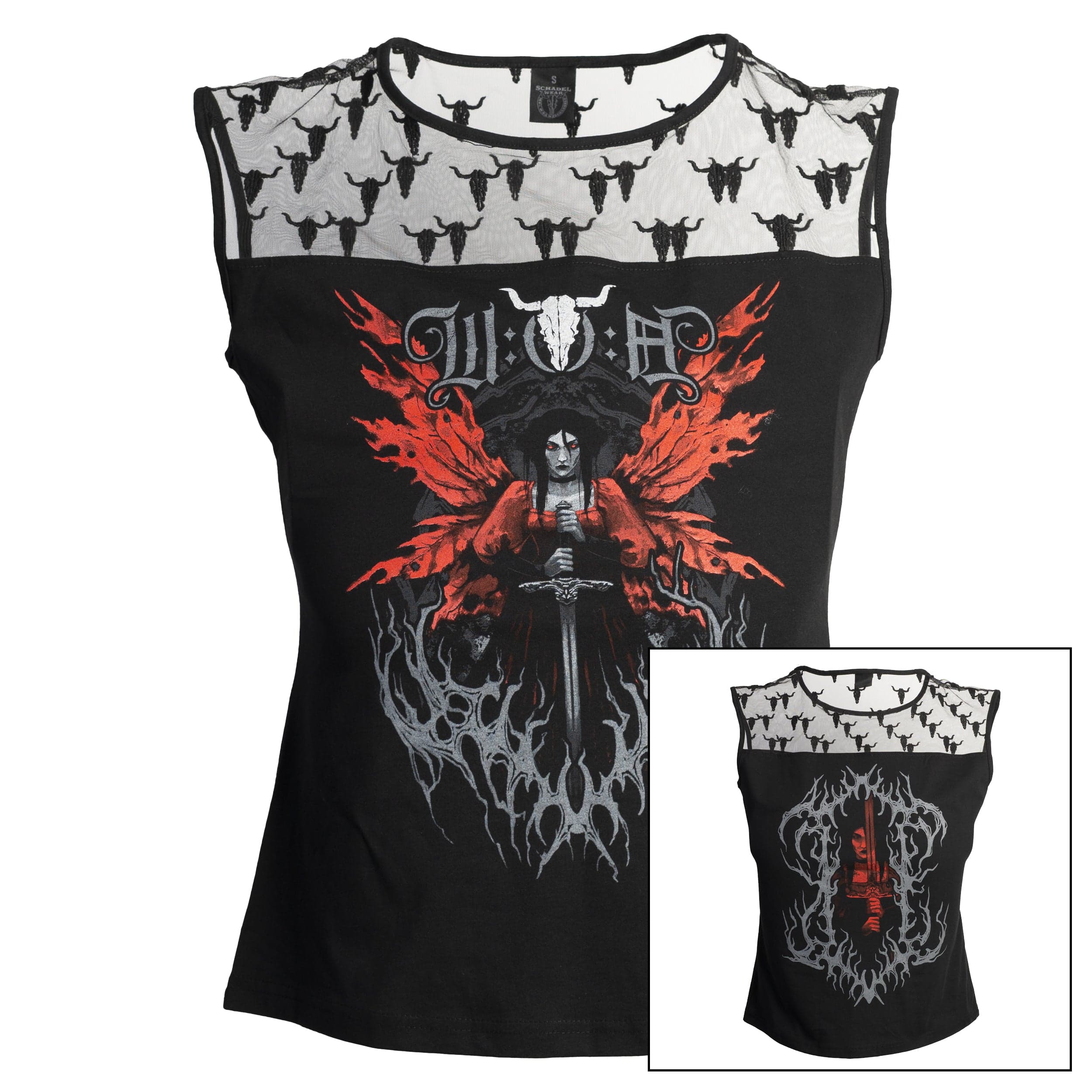 W:O:A - Girlie Laces - Crimson Fairy