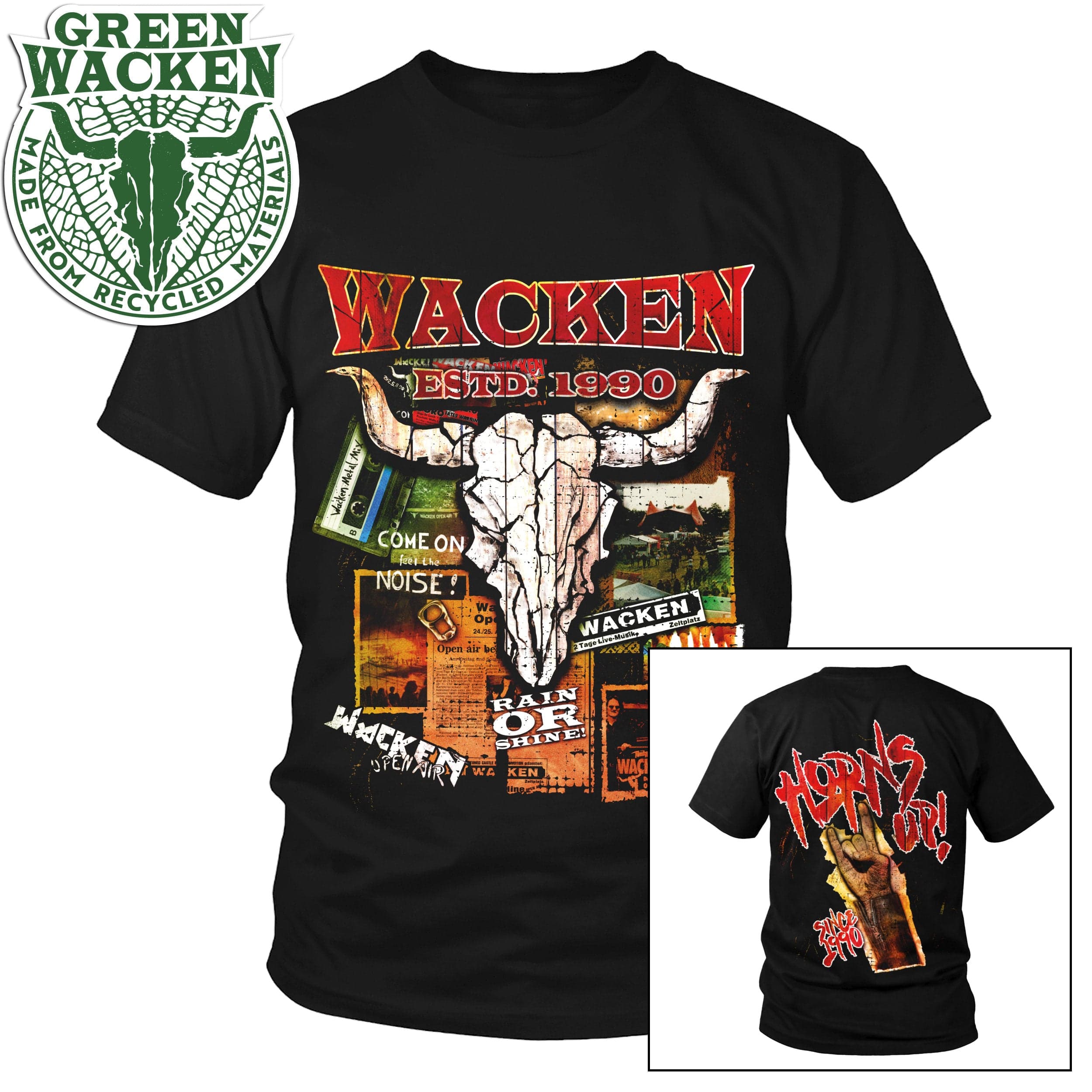 W:O:A - T-Shirt - History Collage